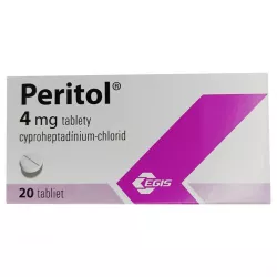 Перитол Ципрогептадин :: Peritol, аналог Периактин :: таб. 4мг 20шт фото