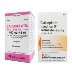 Карбоплатин Kocak / Womastin / Carplatu фл. 10мг/мл 45мл (450мг) №1 фото